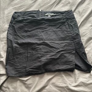 Motel Black Mini Skirt